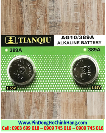 Pin Tianqiu AG10 _Pin LR1130